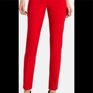 NWT The Limited red pencil pant size 0